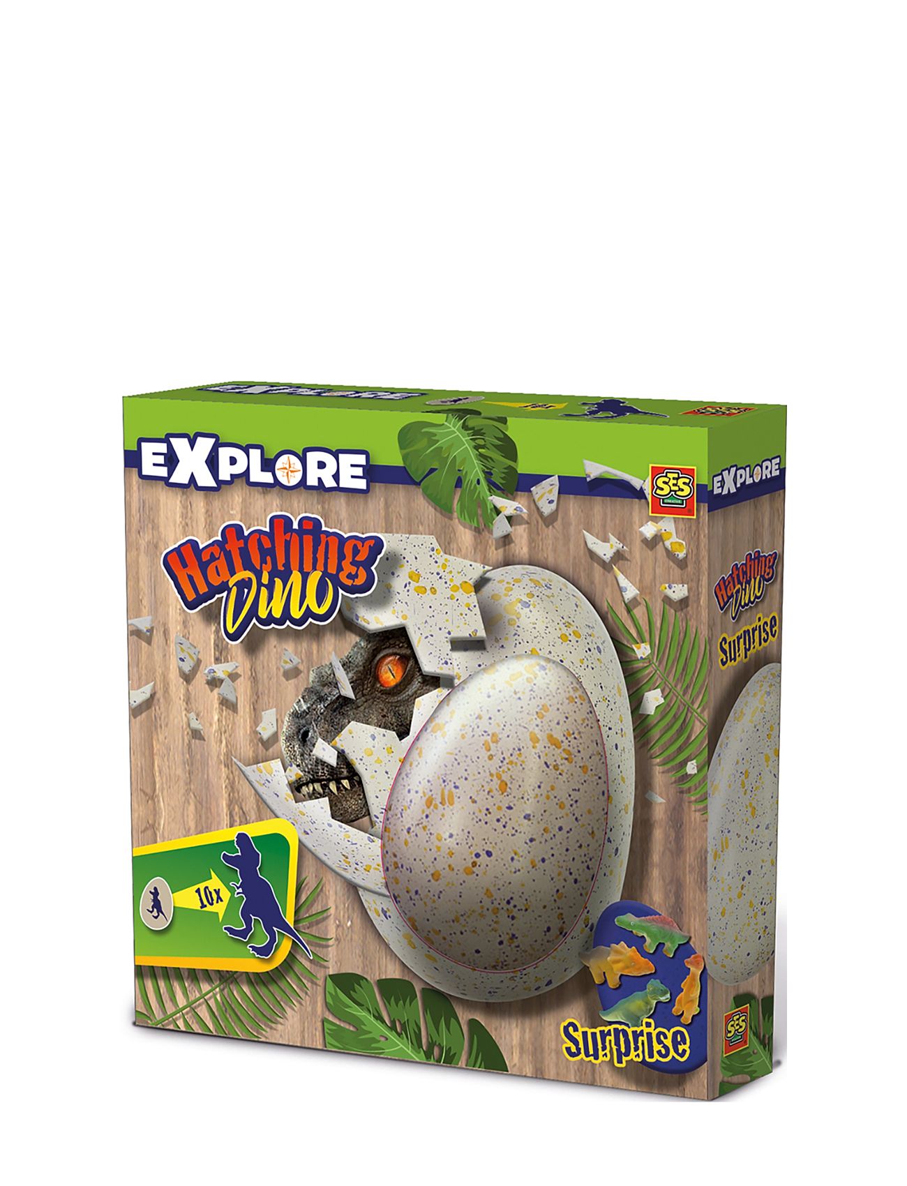 Hatching Dino Toys Interactive Animals & Robots Interactive Animals Grey SES Creative
