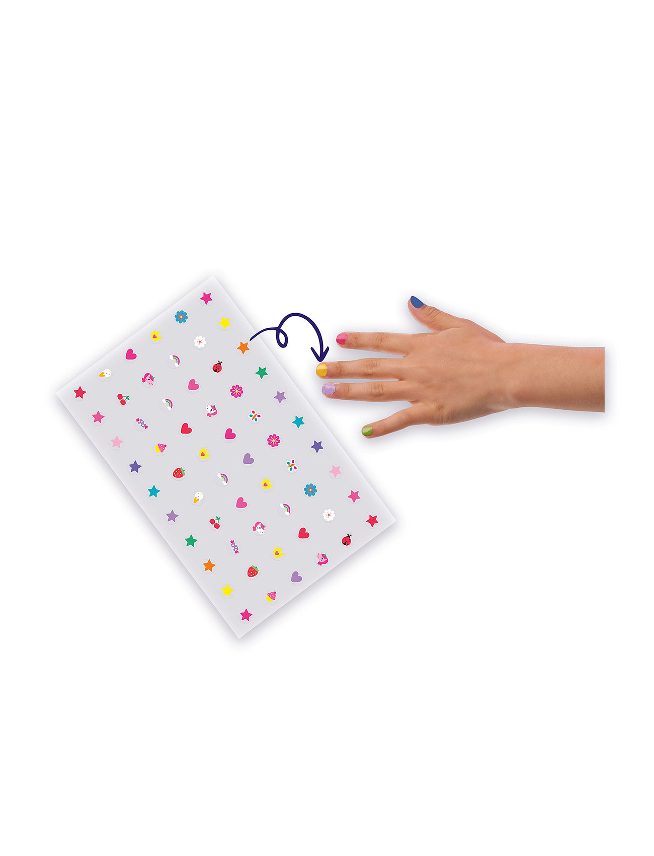 SES Creative Make-Up Lab - Nail Studio, One Size, Multi/patterned, Håndværk > Håndværkssæt, Børn
