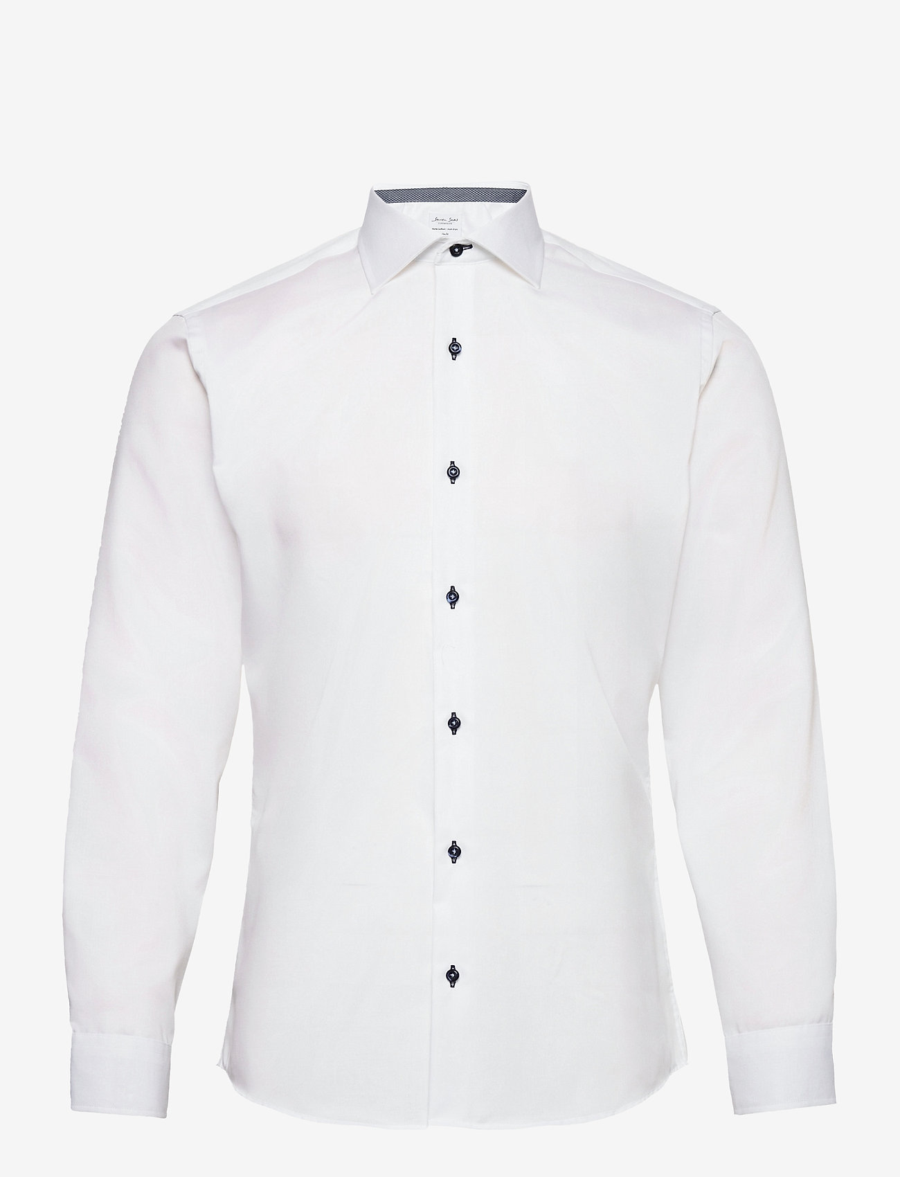 Fine Twill Wlamborghini (White) (599 kr) Seven Seas Kjøp Seven Seas Copenhagen Skjorter til herre på nett