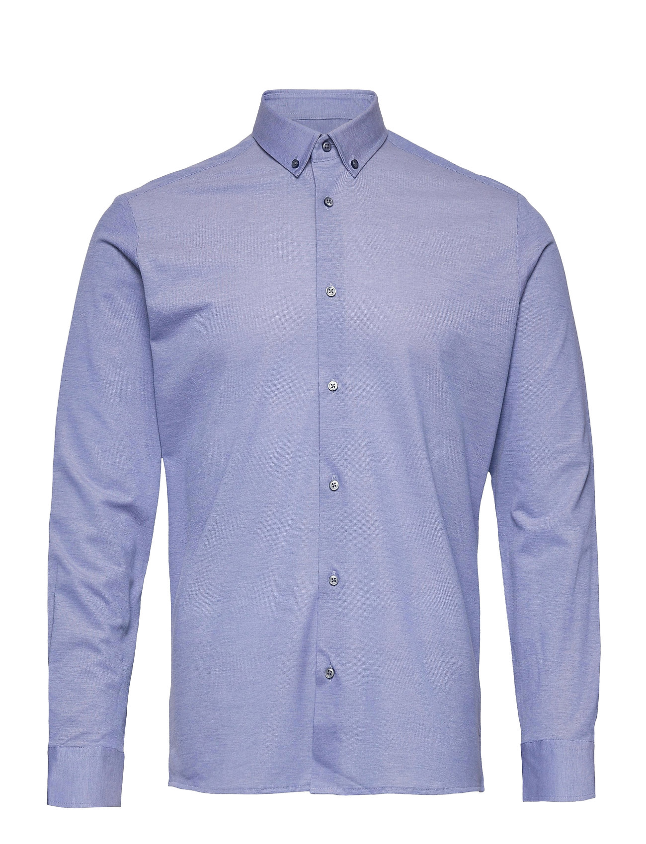 SEVEN SEAS COPENHAGEN The Jersey | Herren's I Ls, Slim Fit Blau - M - Herren