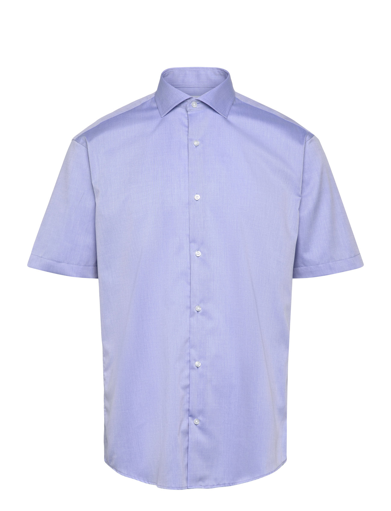 skjorte SS254, kortermet, strykefri, lyseblå, størrelse XL