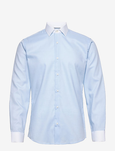 Fine Twill - basic skjortor - baby blue