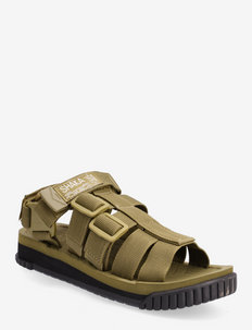 RALLY - flat sandals - army