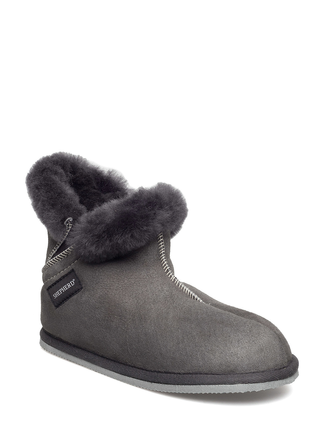 Bella Pantoffels Instappers Grijs Shepherd shepherd kopen in de aanbieding