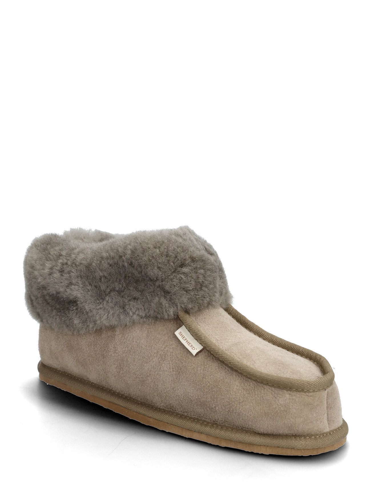 Krister Pantoffels Instappers Beige Shepherd shepherd kopen in de aanbieding