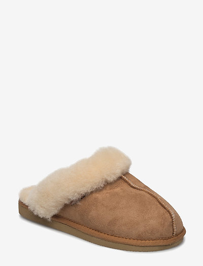 Brown slippers