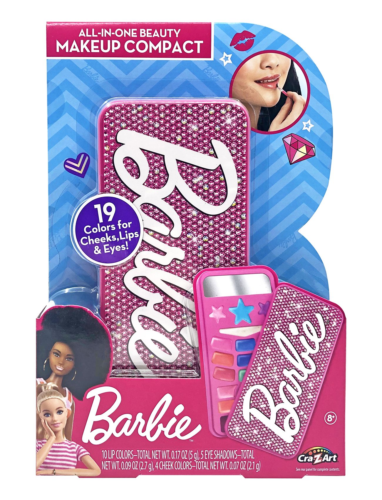 SHIMMER N SPARKLE Shimmer N Sparkle Barbie Pretty Beauty Compact Multi/patterned