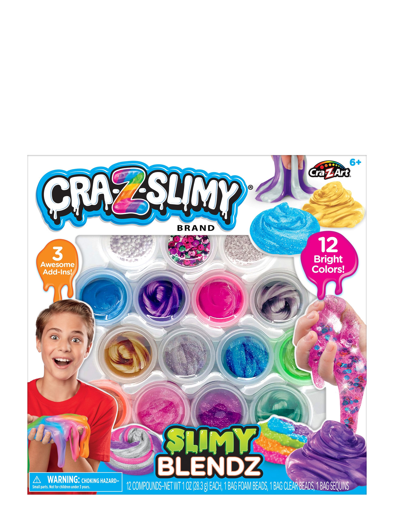 SHIMMER N SPARKLE Crazart Slimy Blendz Multi/patterned