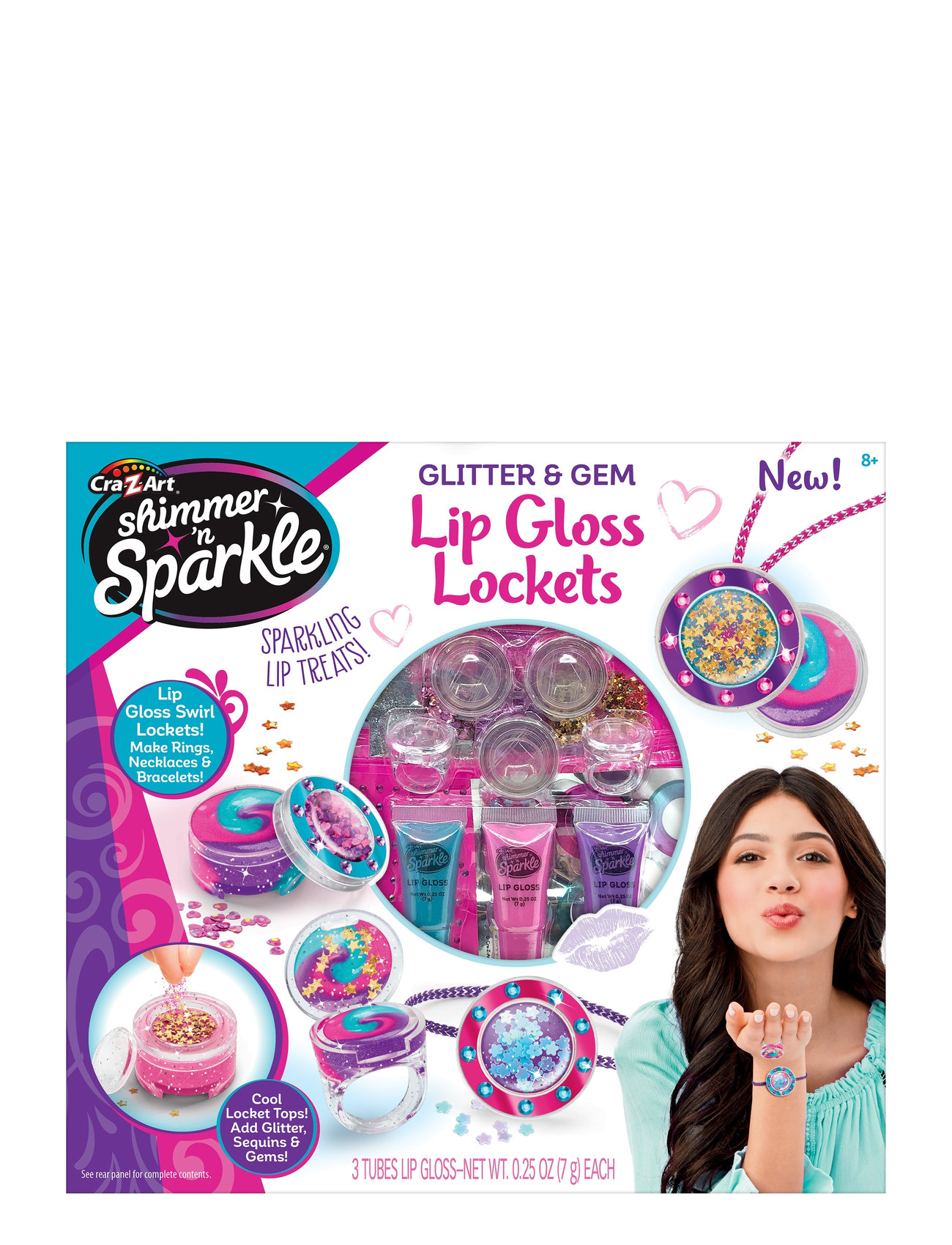 SHIMMER N SPARKLE Shimmer N Sparkle Lip Lockets Multi/patterned