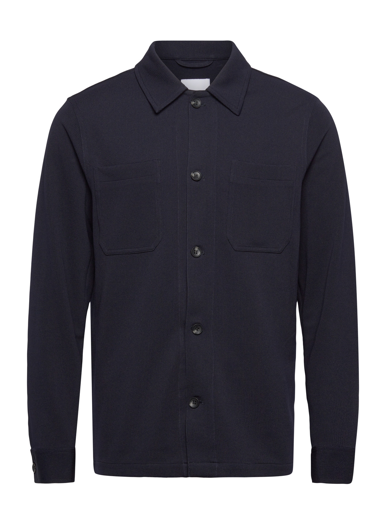 SHINE ORIGINAL Overshirt With Zip Navy - L - Herren