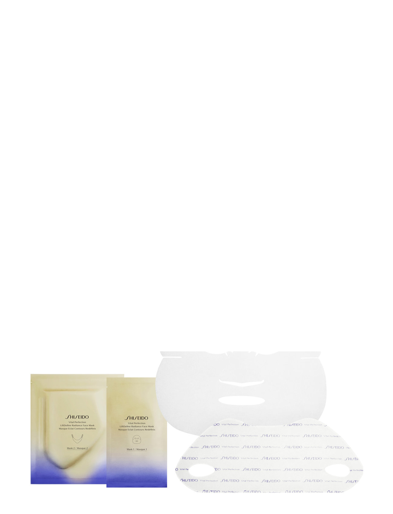 Shiseido Vital Perfection Liftdefine Radiance Face Mask, 10ml, Nude, Masker > Sheetmask, Dame