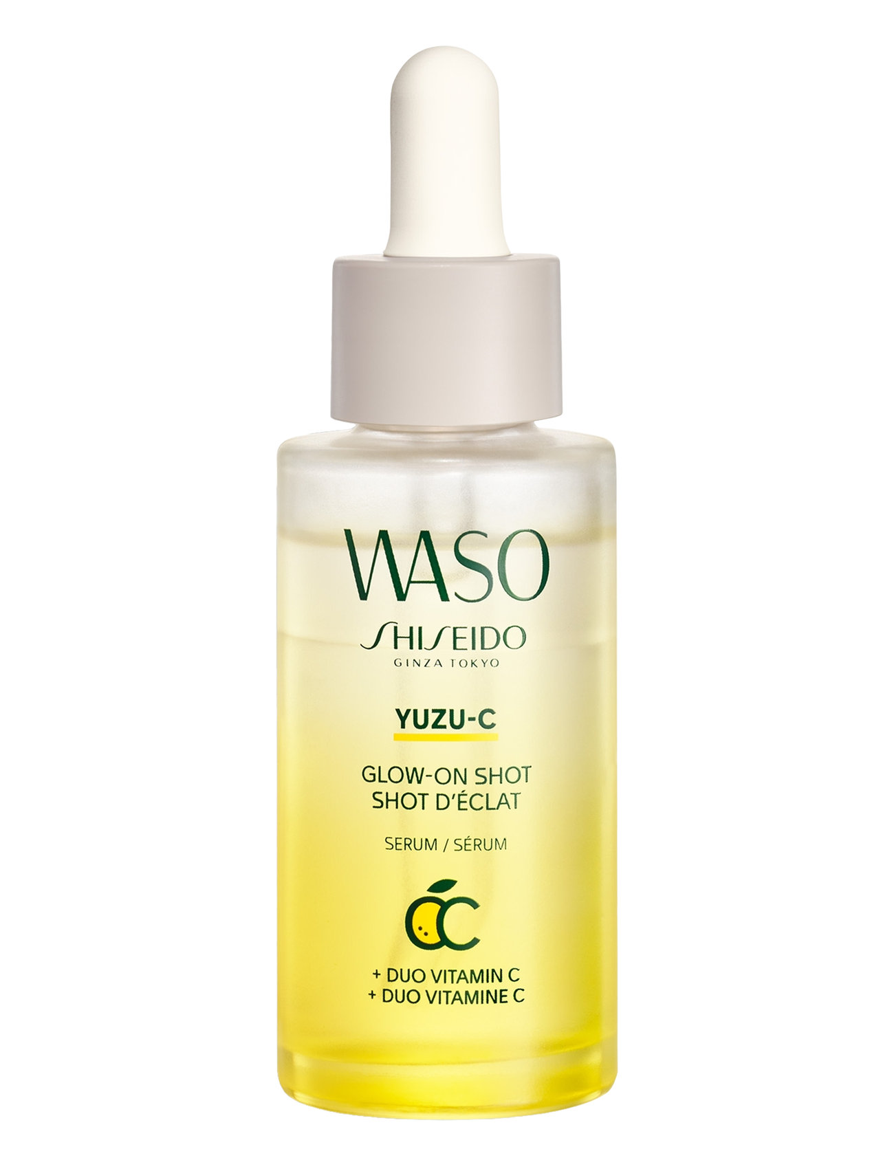 Shiseido Waso Yuzu-C Glow-On Shot, 20ml, Nude, Ansigt > Serum, Dame