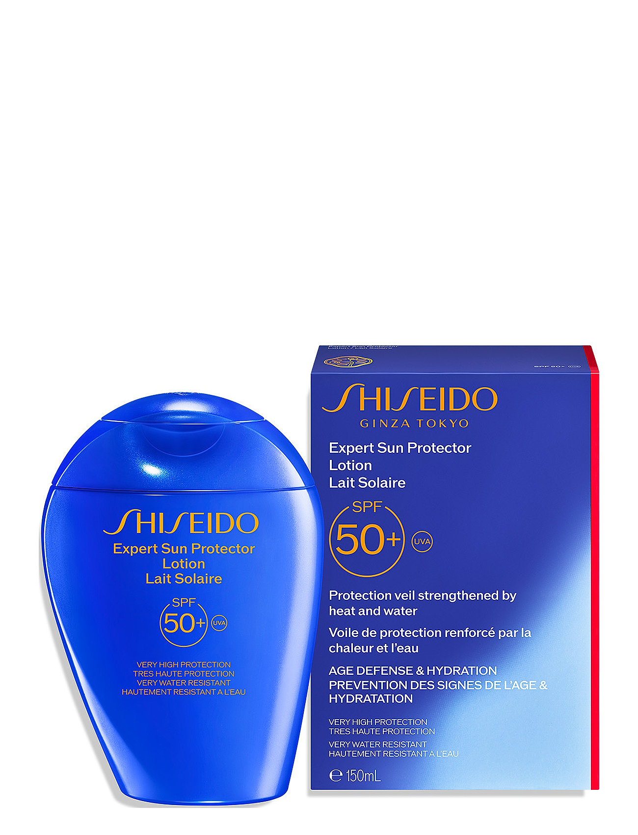 Global Sun Care Sun Lotion Spf50+ Solcreme Ansigt Nude Shiseido