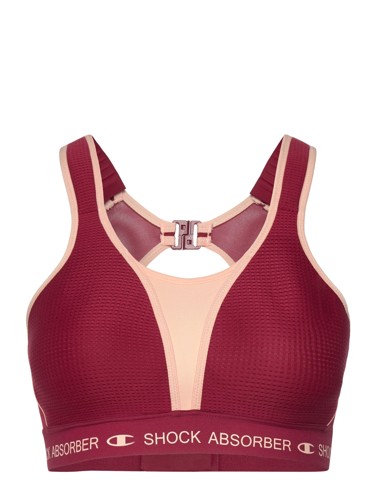 Shock Absorber Ultimate Run Bra Padded 06S7 - Grey Ms051 - 75E Burgundy