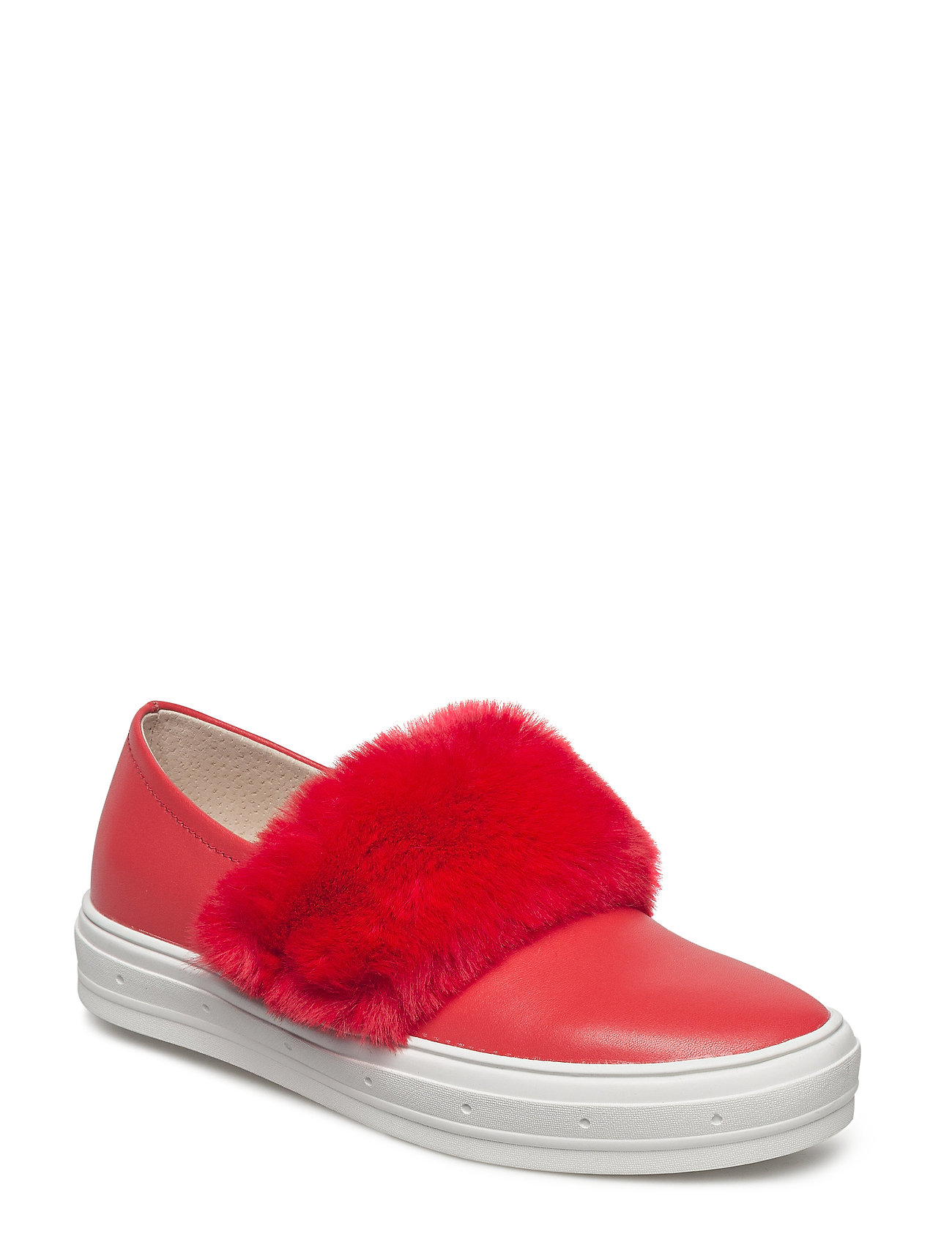Neela Fur Sneakers Rood Shoe The Bear shoe the bear kopen in de aanbieding Neela Fur Sneakers Rood Shoe The Bear shoe the bear kopen in de aanbieding