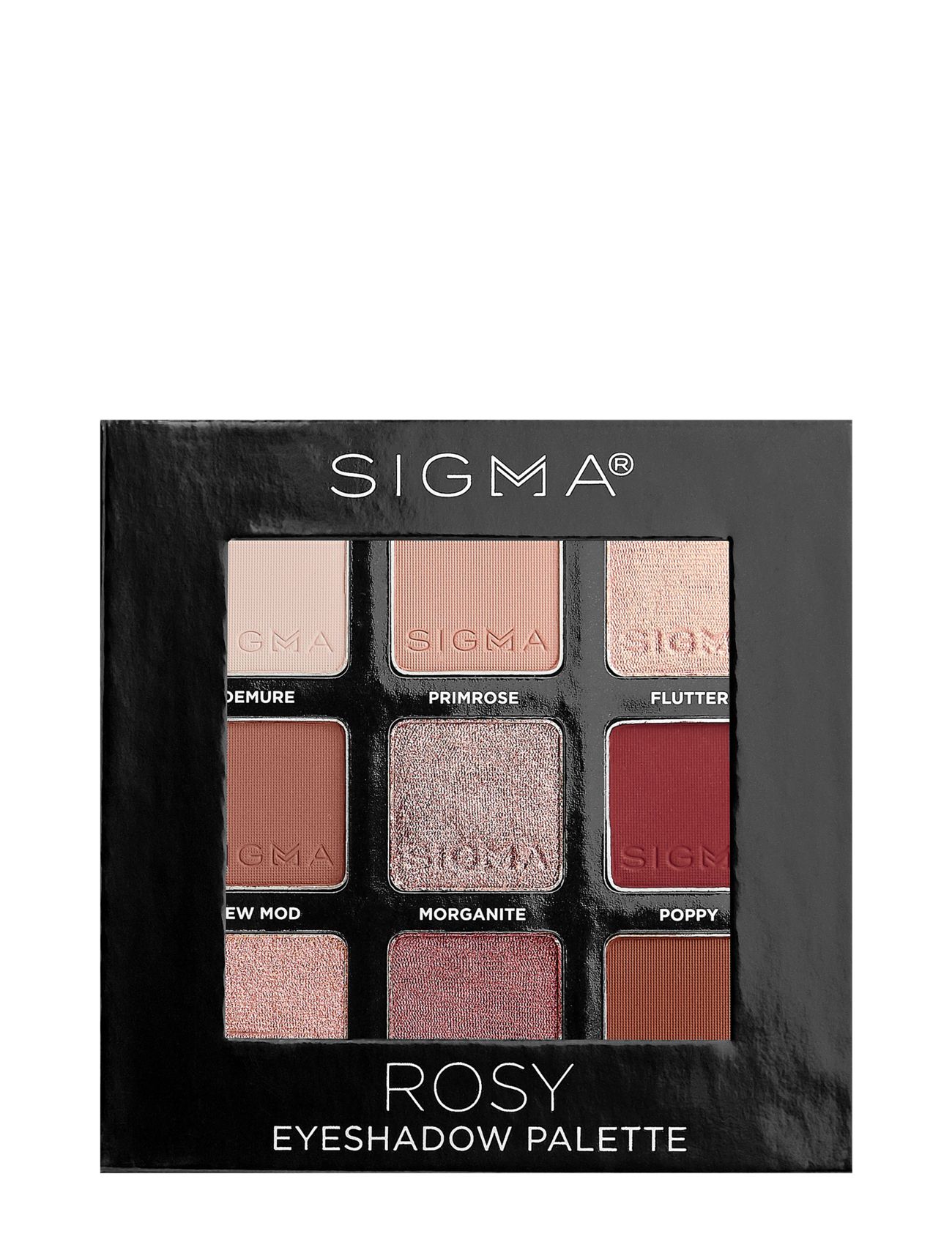 Rosy Eyeshadow Palette Ögonskugga Palette Smink Multi/patterned SIGMA Beauty