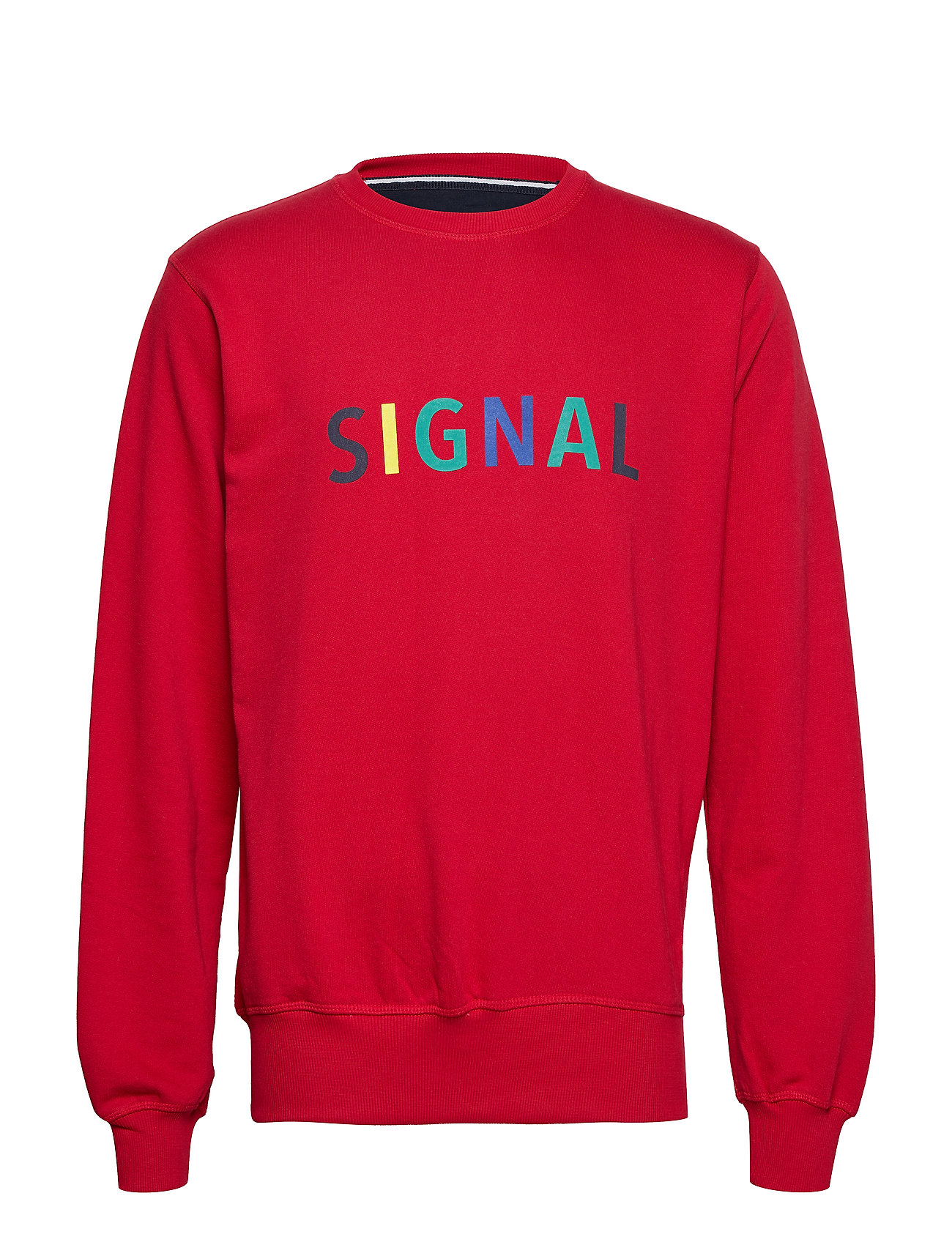 Sweatshirt Trui Met Lange Mouwen Rood Signal signal kopen in de aanbieding