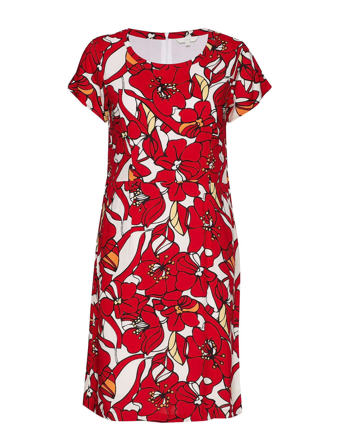 Dress Jurk Knielengte Rood Signal signal kopen in de aanbieding