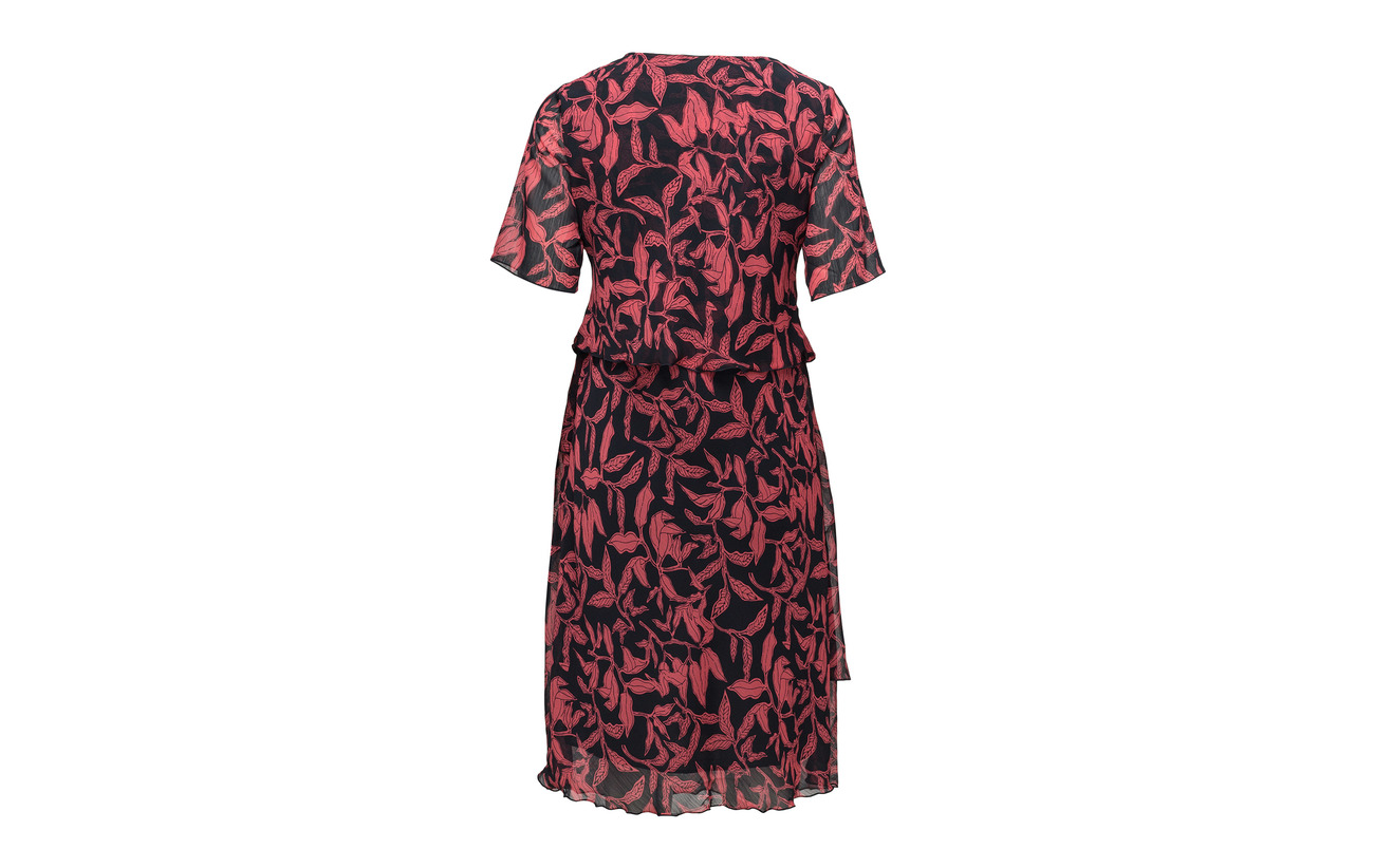 Dress Woven Signature light Navy Polyester 100 HxEUqgSdw