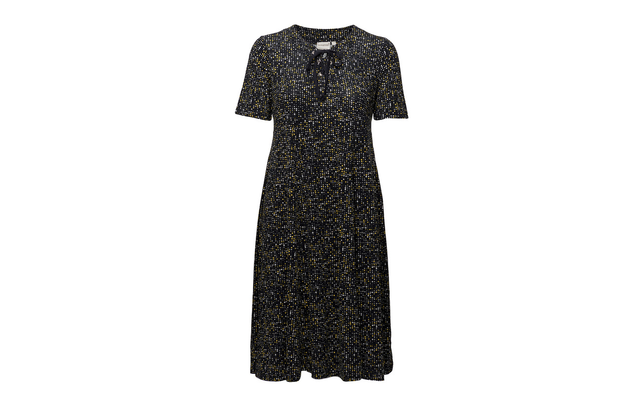Elastane jersey Primrose Signature Yellow Dress 6 94 Viscose 6WwgAn