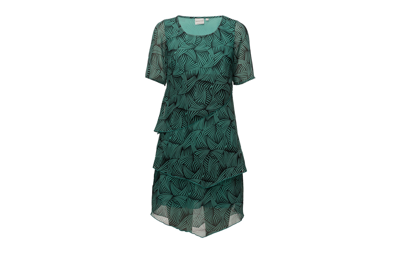 Signature Woven Emeral Dress Polyester light 100 CwvxgzwUq