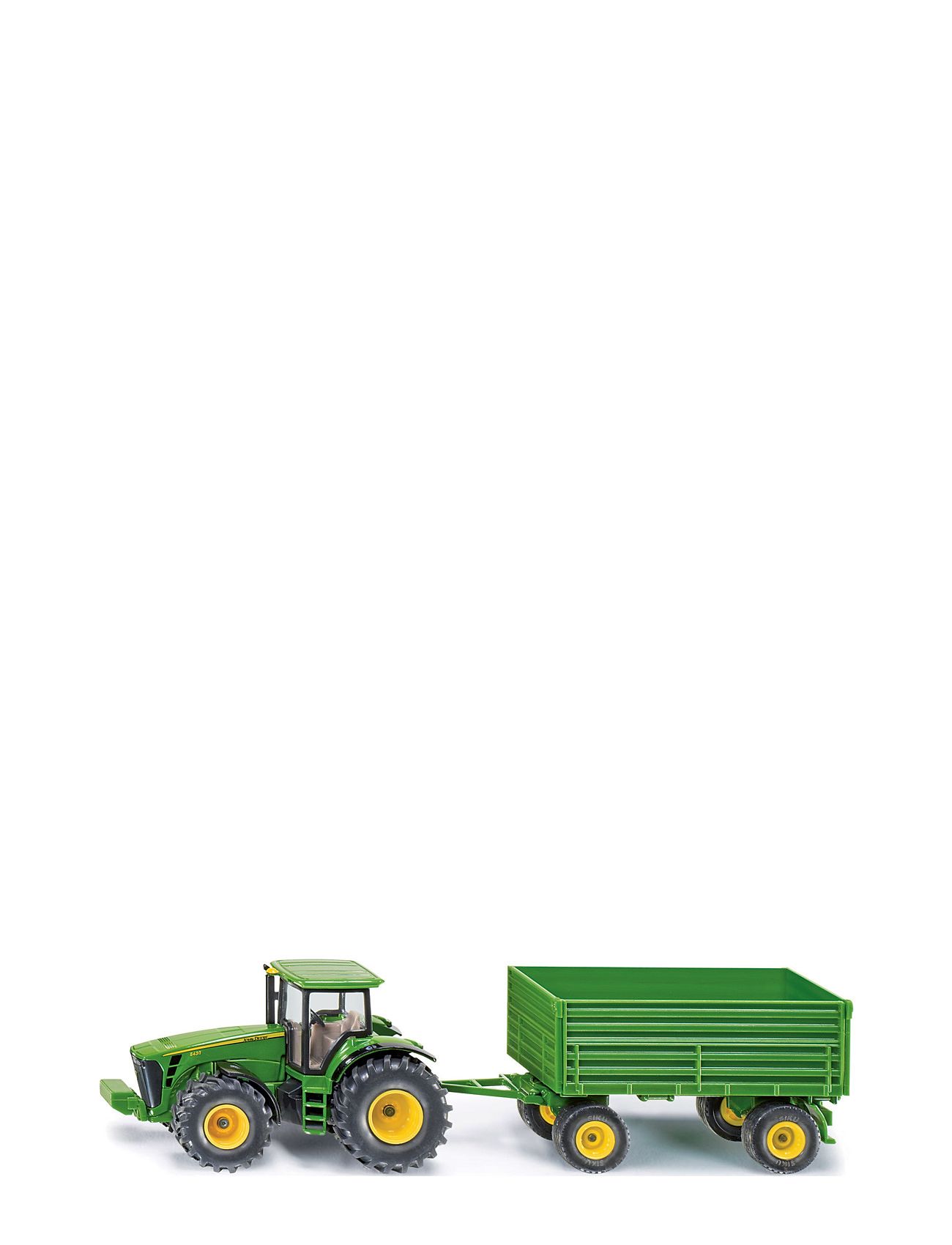 Jd Traktor M. Släp 1:50 Toys Toy Cars & Vehicles Toy Vehicles Construction Cars Green Siku