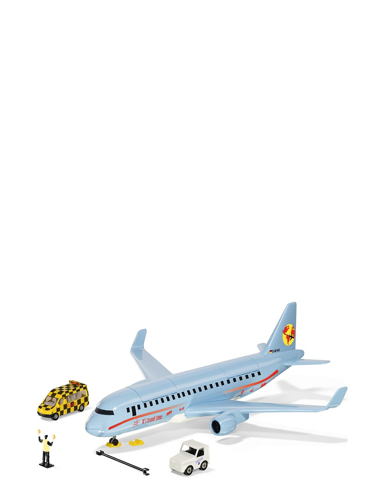 Flygplan M Tillbehör Toys Toy Cars & Vehicles Toy Vehicles Planes Multi/patterned Siku