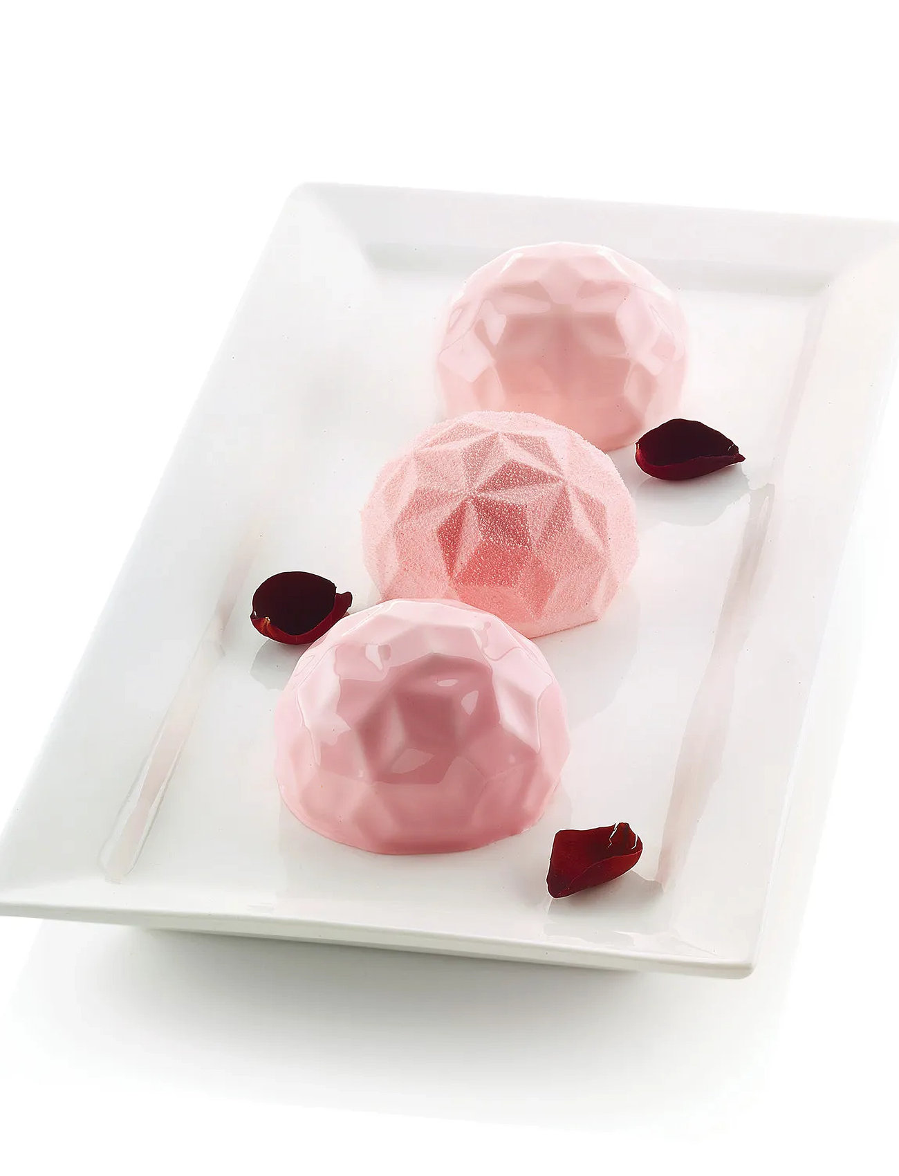 Silikomart Silikoneform Mini Gemma 6 Stk. Ø68 H42, FOR 6PCS, Grey, Bageforme > Cupcake- Og Muffinsforme, Unisex