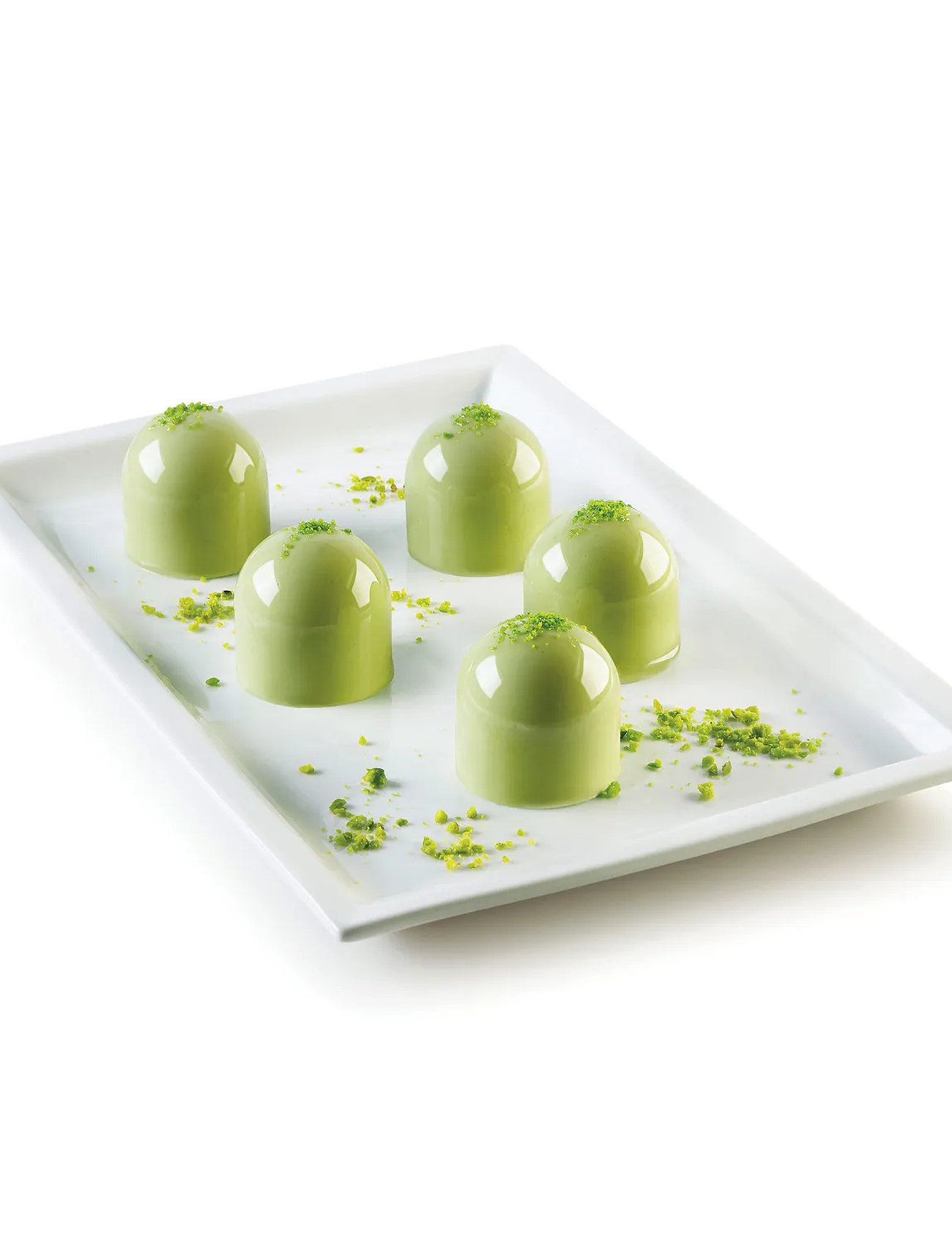 Silikomart Silikoneform Mini Puff / Skumtoppe 15 Stk. Ø40 H40, FOR 15PCS, Grey, Bageforme > Cupcake- Og Muffinsforme, Unisex