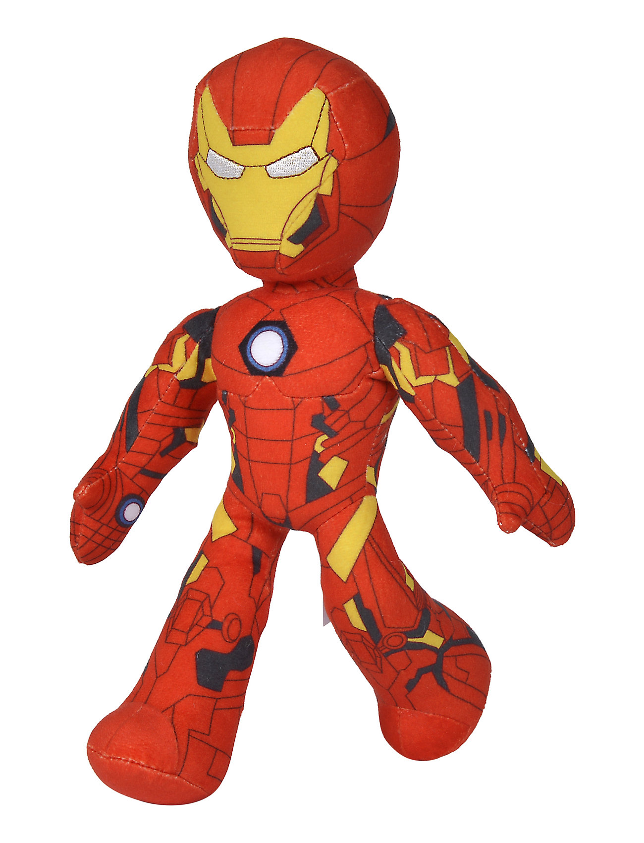 Disney Marvel Iron Man Poserbart Gosedjur Toys Soft Toys Stuffed Toys Red Iron Man