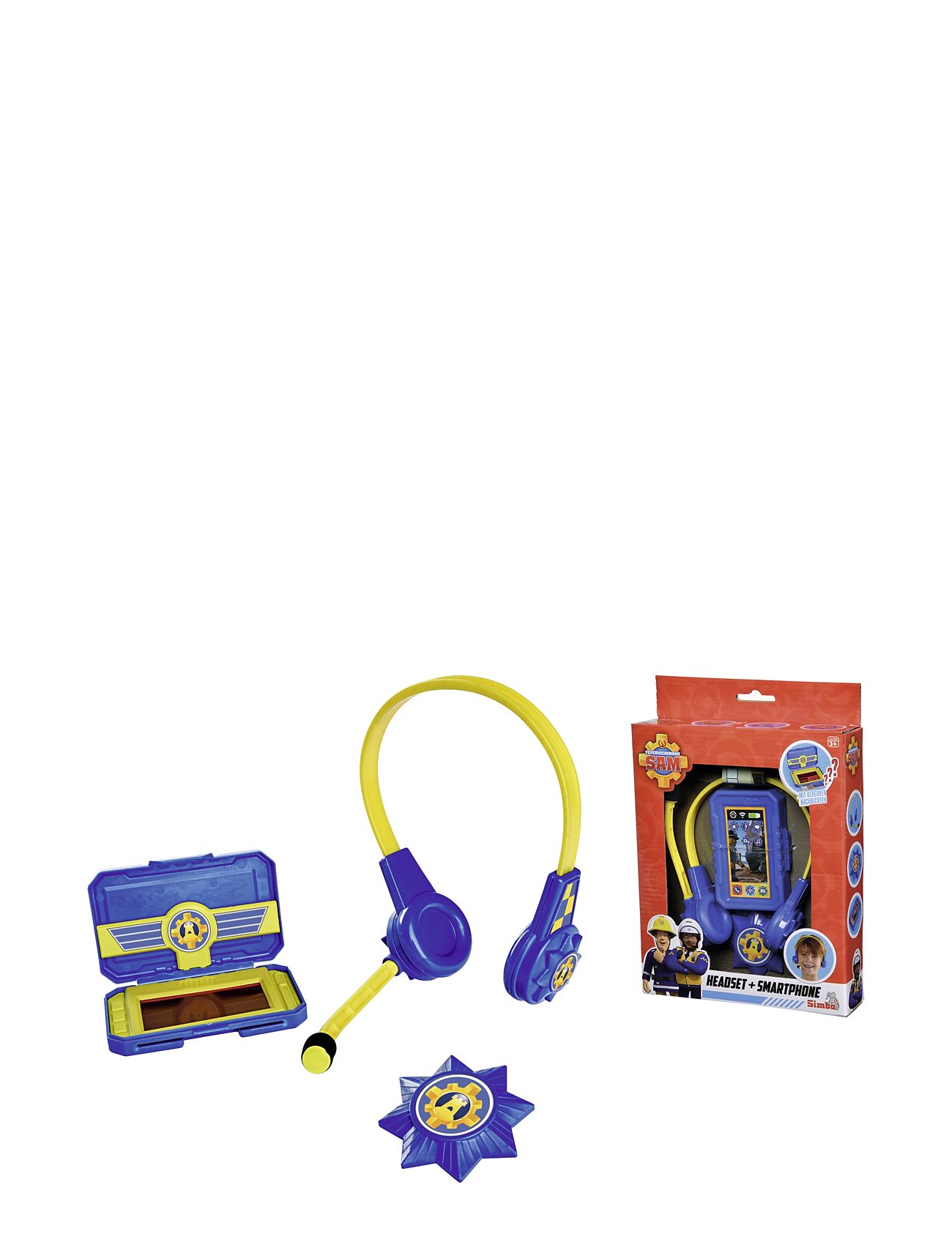 Sam Police Headset And Smartph Toys Electronic & Media Multi/patterned Brandmand Sam