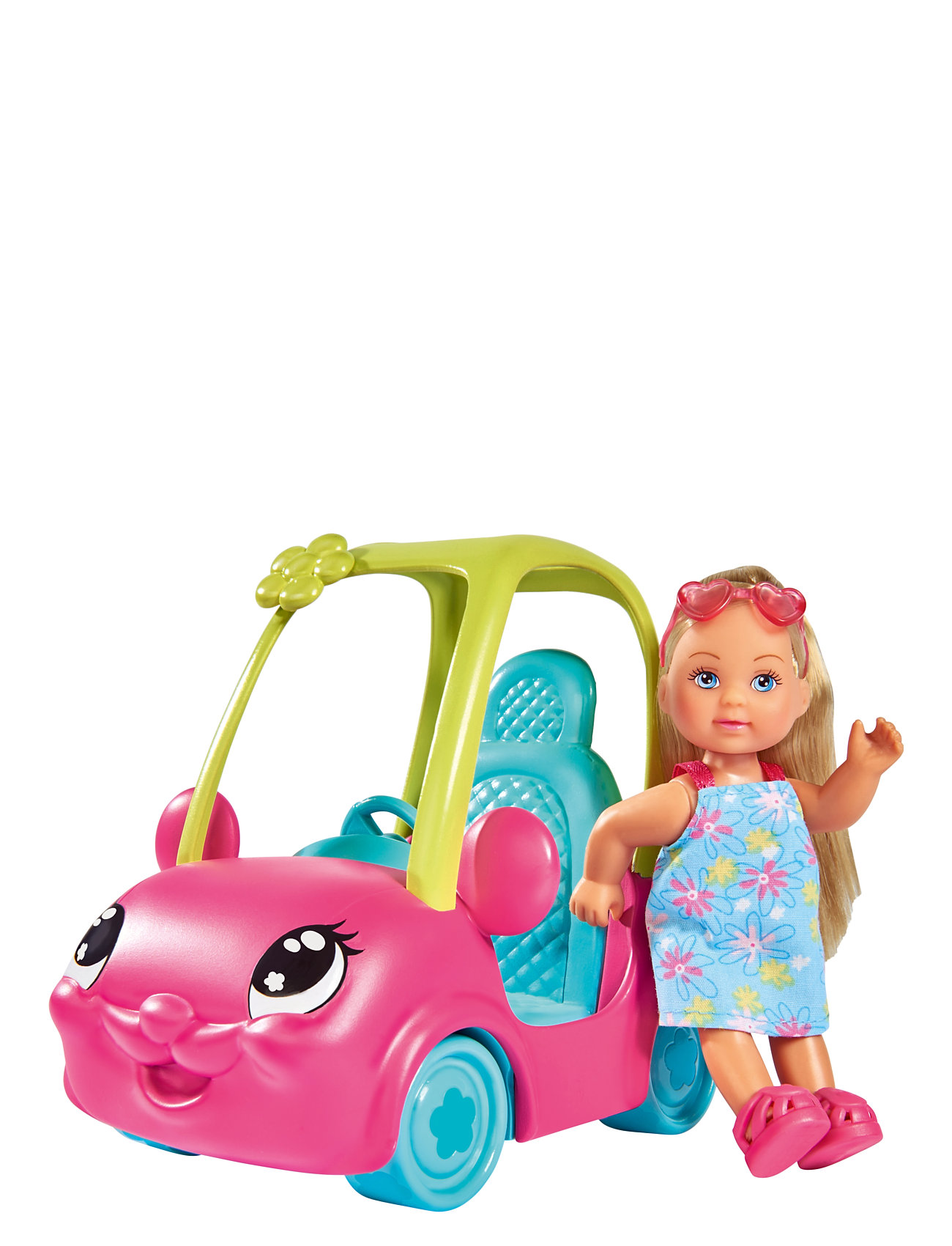 El Cute Car Toys Dolls & Accessories Dolls Multi/patterned Simba Toys