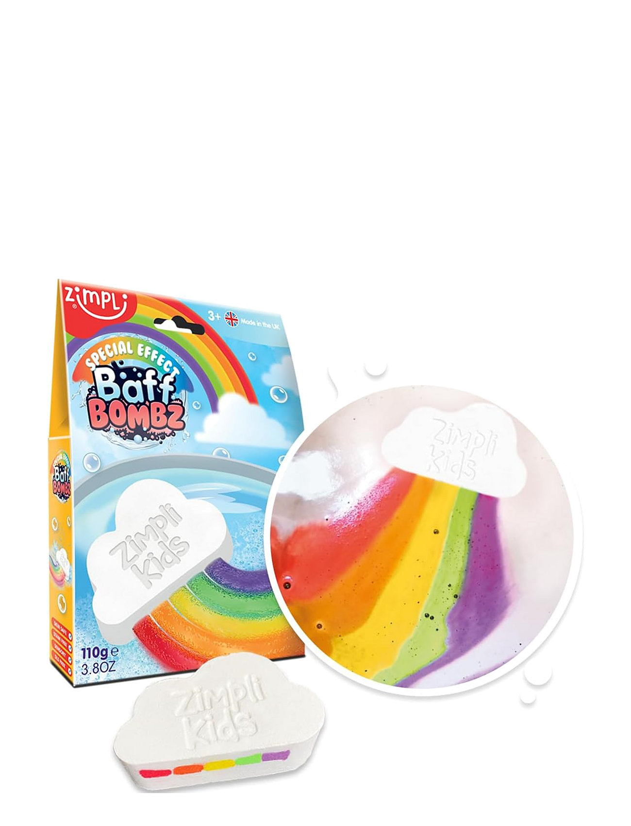 Zimpli Kids Baff Bombz Rainbow Toys Bath & Water Toys Bath Toys Multi/patterned Simba Toys