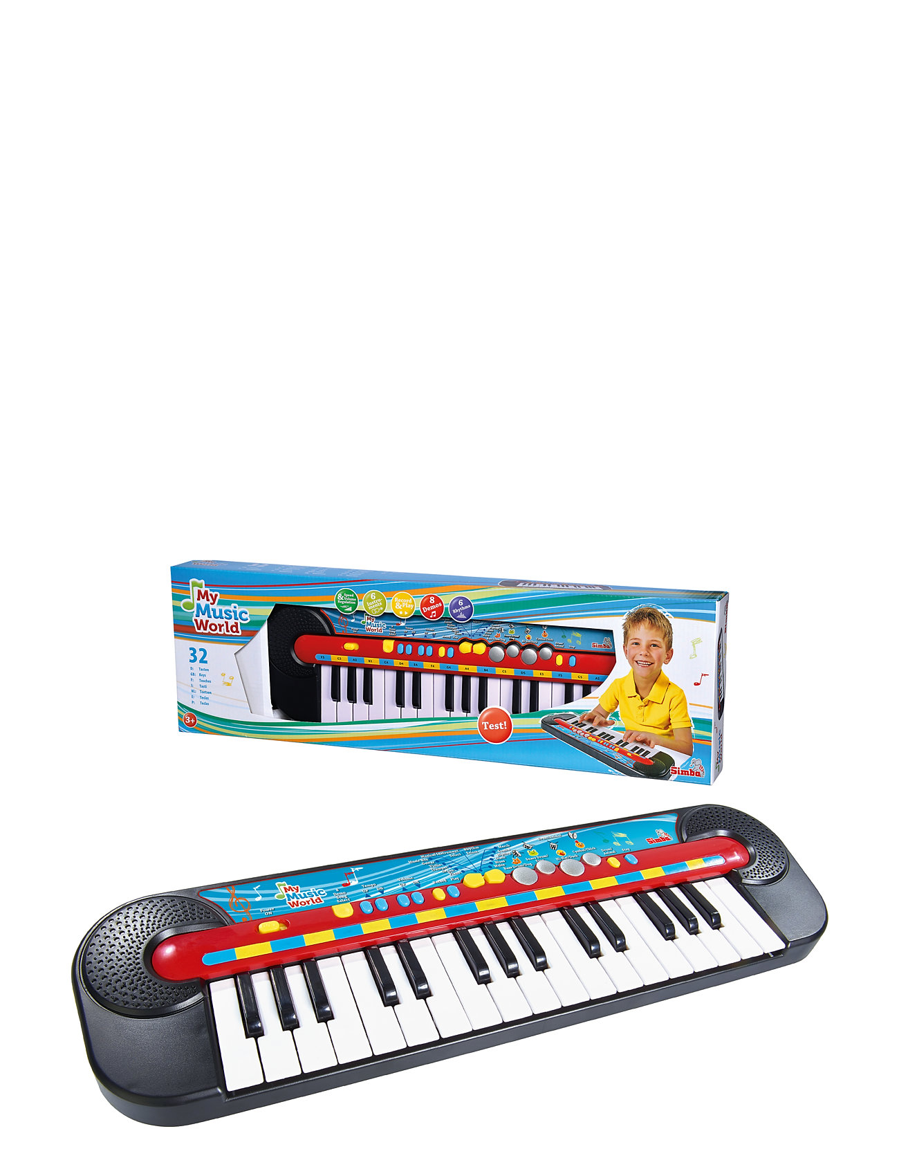 My Music World Keyboard Patterned Simba Toys