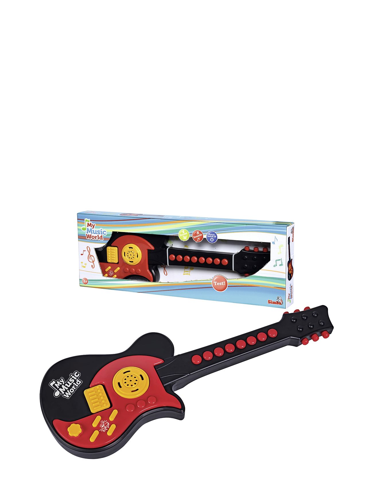 My Music World Guitar Toys Musical Instruments Multi/patterned Simba Toys