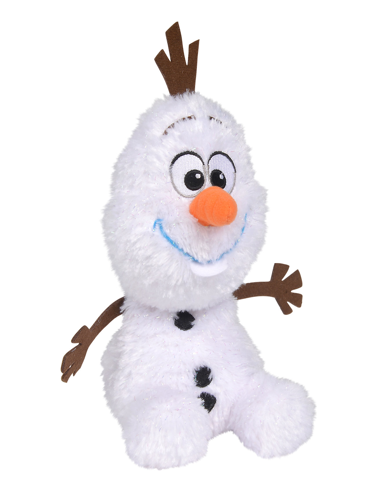 Disney Frozen 2, Friends Olaf 25Cm Toys Soft Toys Stuffed Toys White Frost