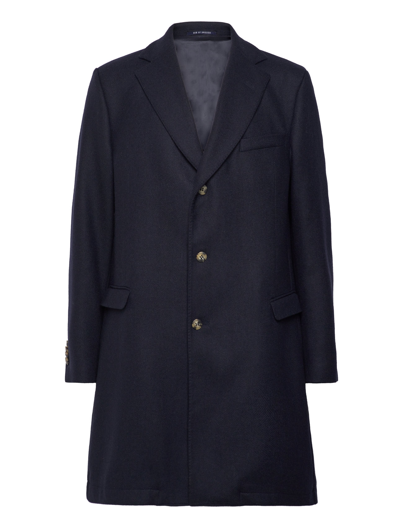 Castor Coat Ullfrakk Frakk Navy SIR Of Sweden