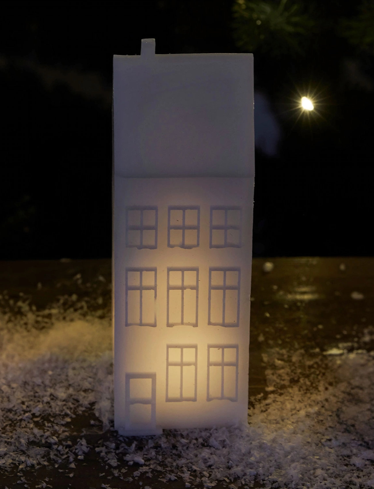 Sirius Home København Nyhavn, H:17.5 cm, White, Juledekoration > Juletilbehør, Unisex
