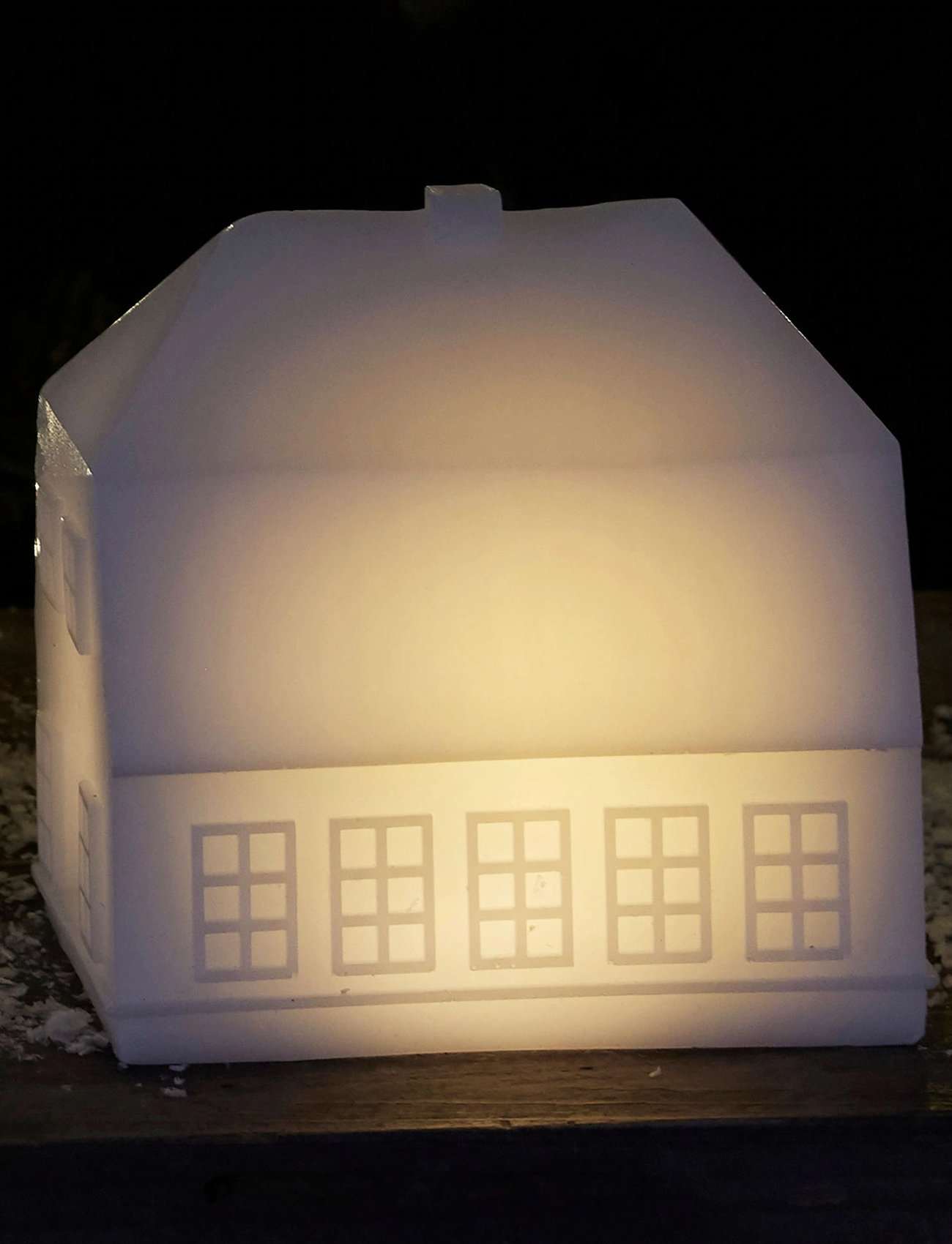 Sirius Home København Herregårds Villa, H:11.5 cm, White, Juledekoration > Juletilbehør, Unisex