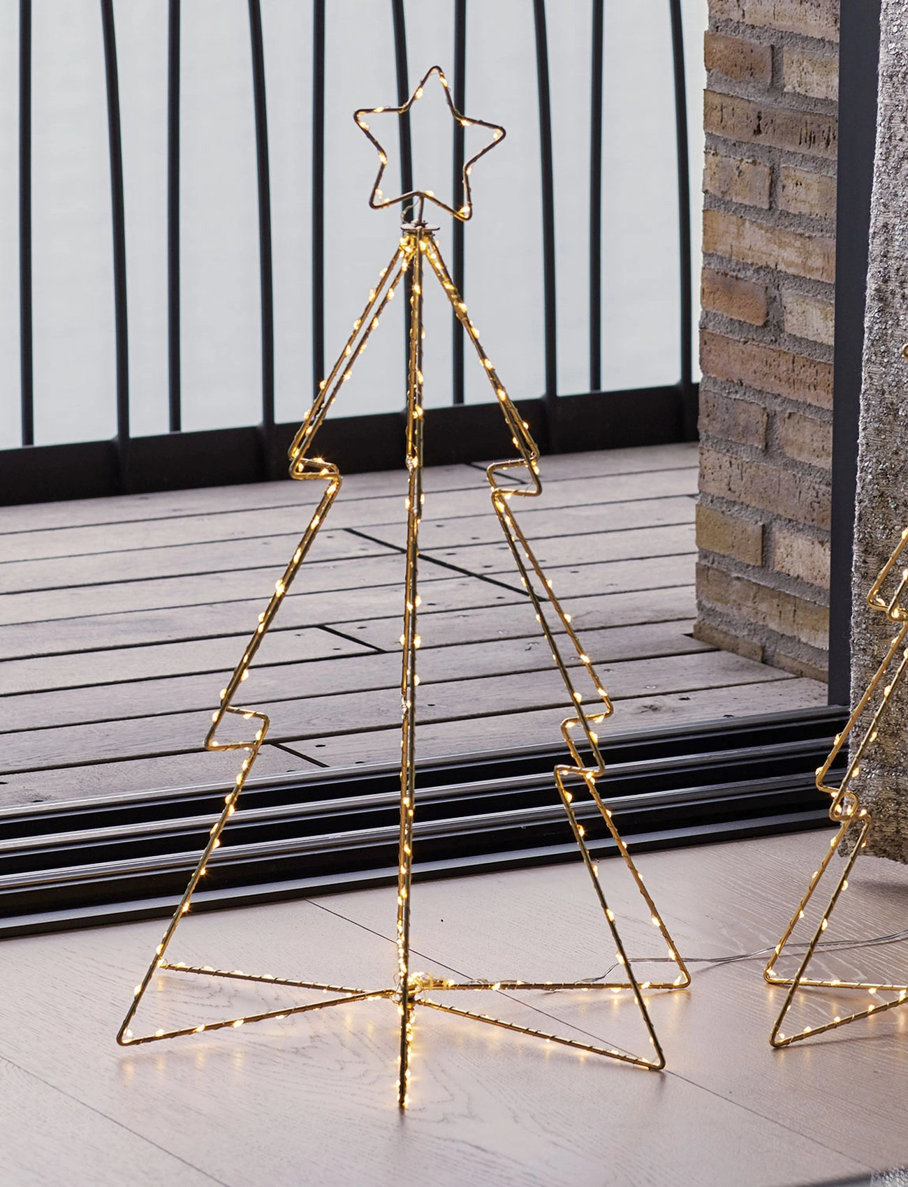 Sirius Home Esther Tree Stor, H:29 cm, Gold, Julebelysning > Julestjerner, Unisex