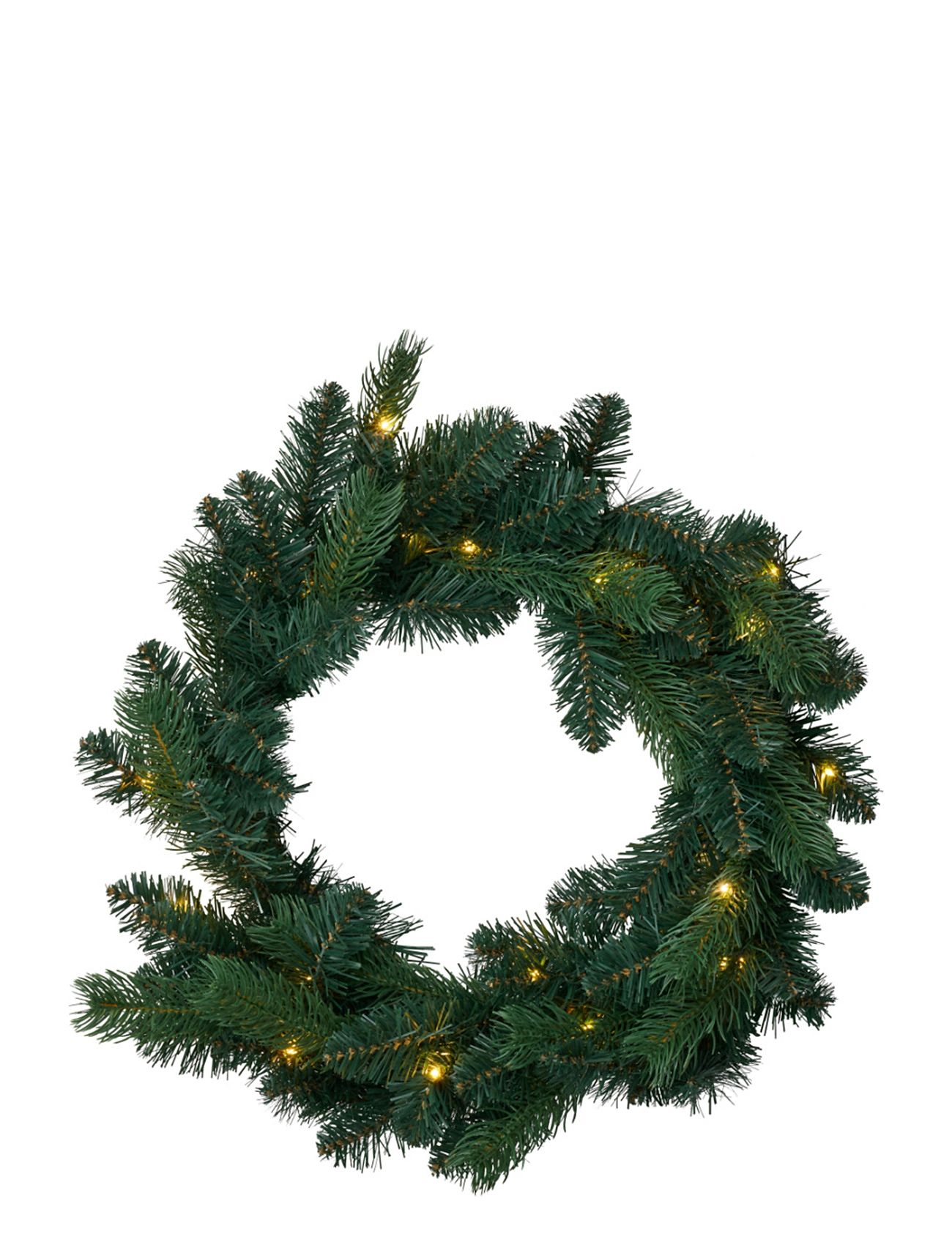 Anton Wreath Home Decoration Christmas Decoration Christmas Lighting Green Sirius Home