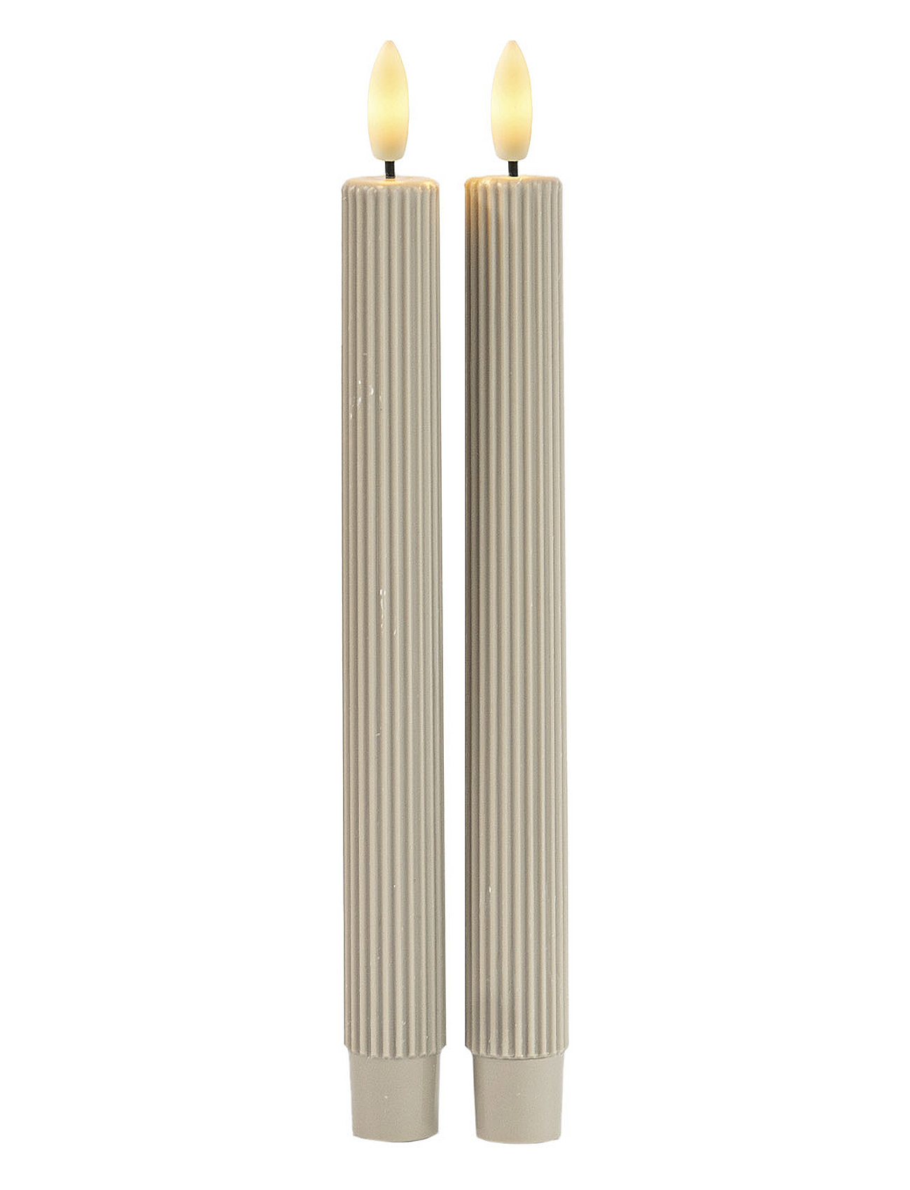 Smilla Genopladelig Kr Home Decoration Candles Led Candles Beige Sirius Home