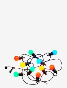 Lucas Suppl. set , 10 Led Bulbs - string lights - multi-colored