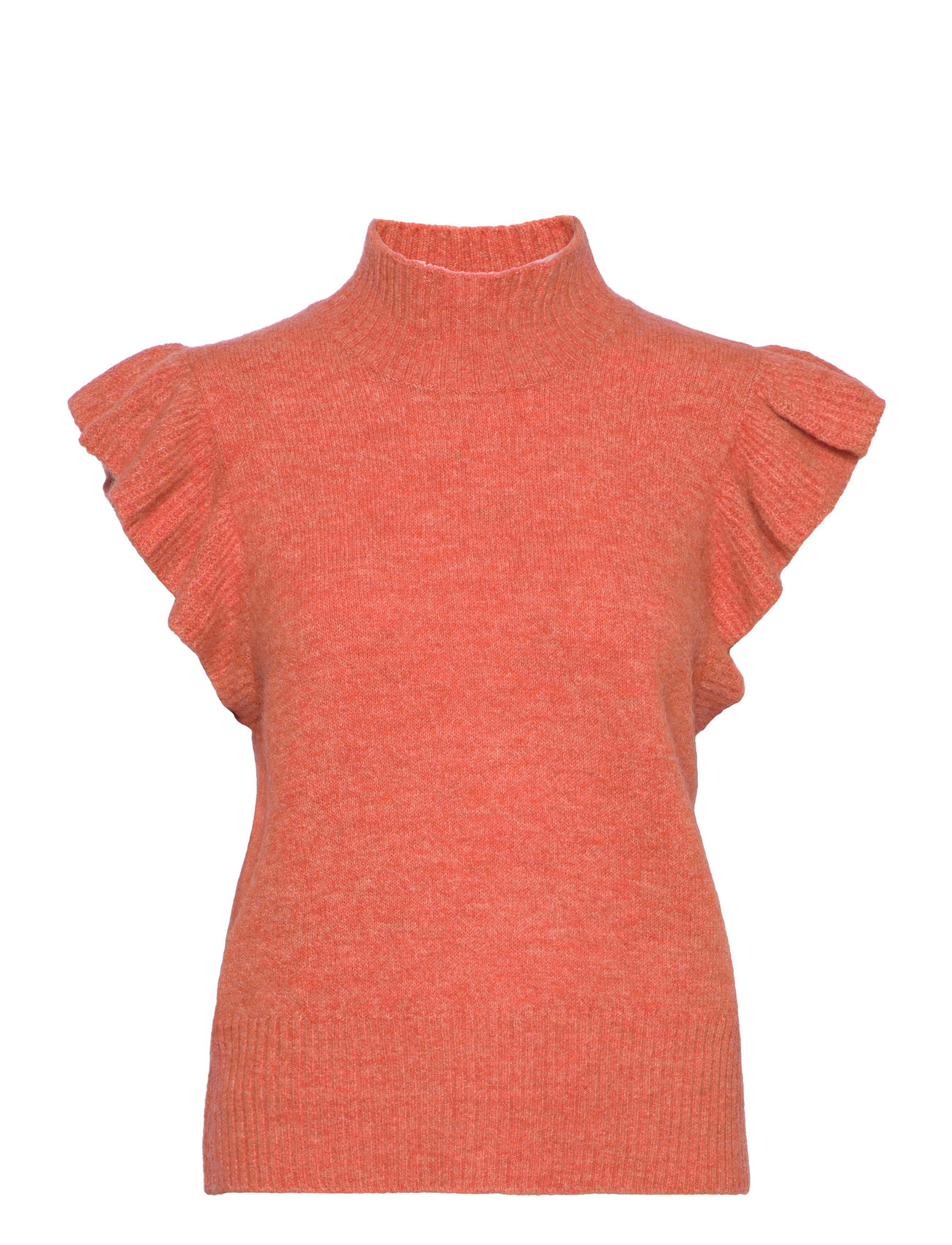 SIRUP COPENHAGEN Frida Frill Weste Orange - M - Damen