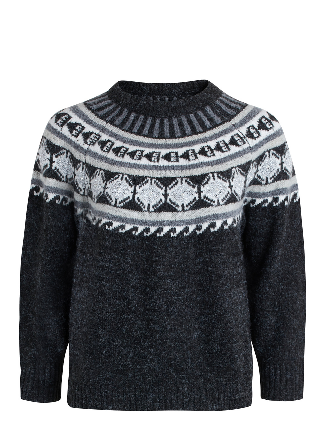 SIRUP COPENHAGEN Perla Nordic Pullover Grau - L - Damen