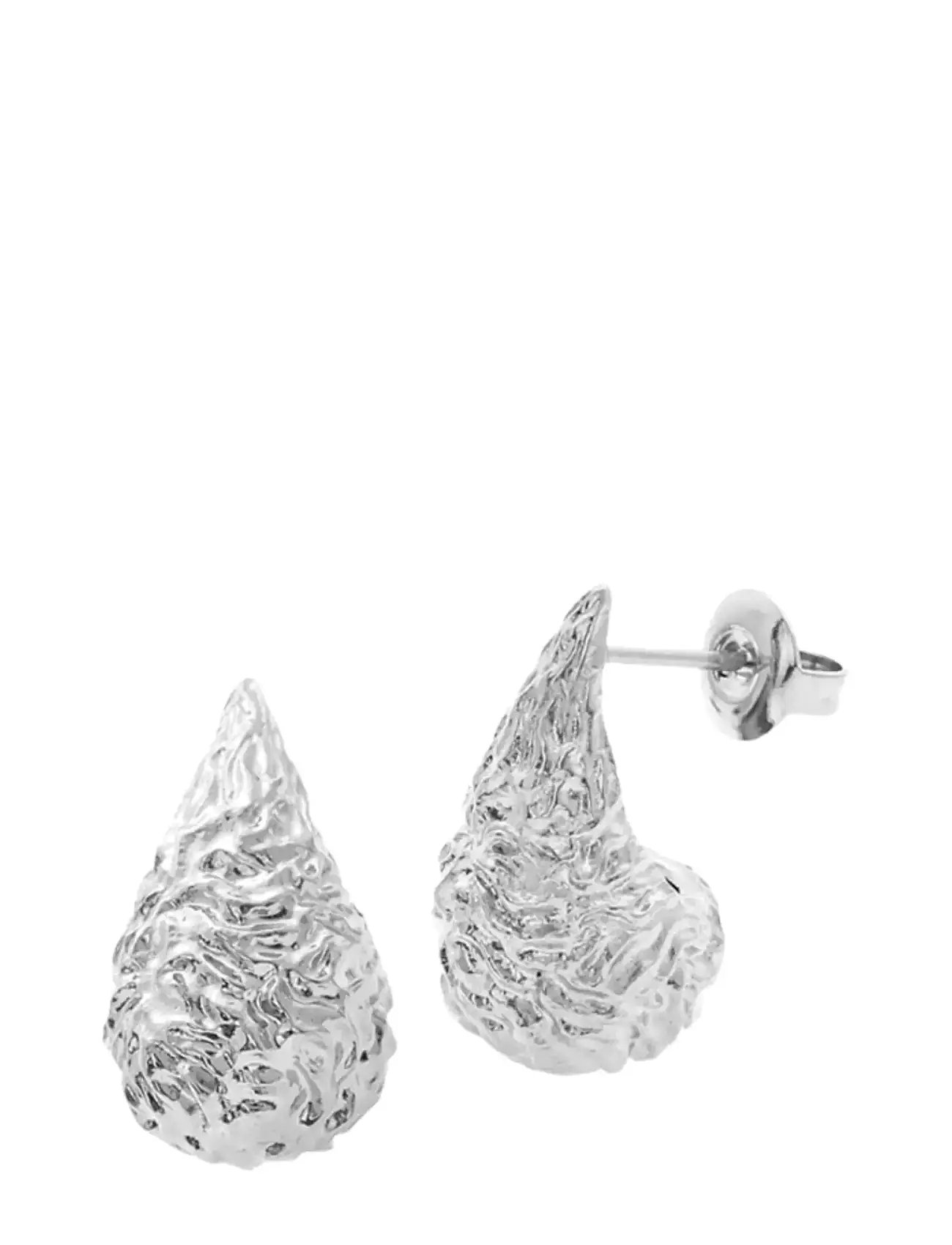 Sistie Drops - Earrings Steel, One Size, Silver, Øreringe > Ørestikker, Dame