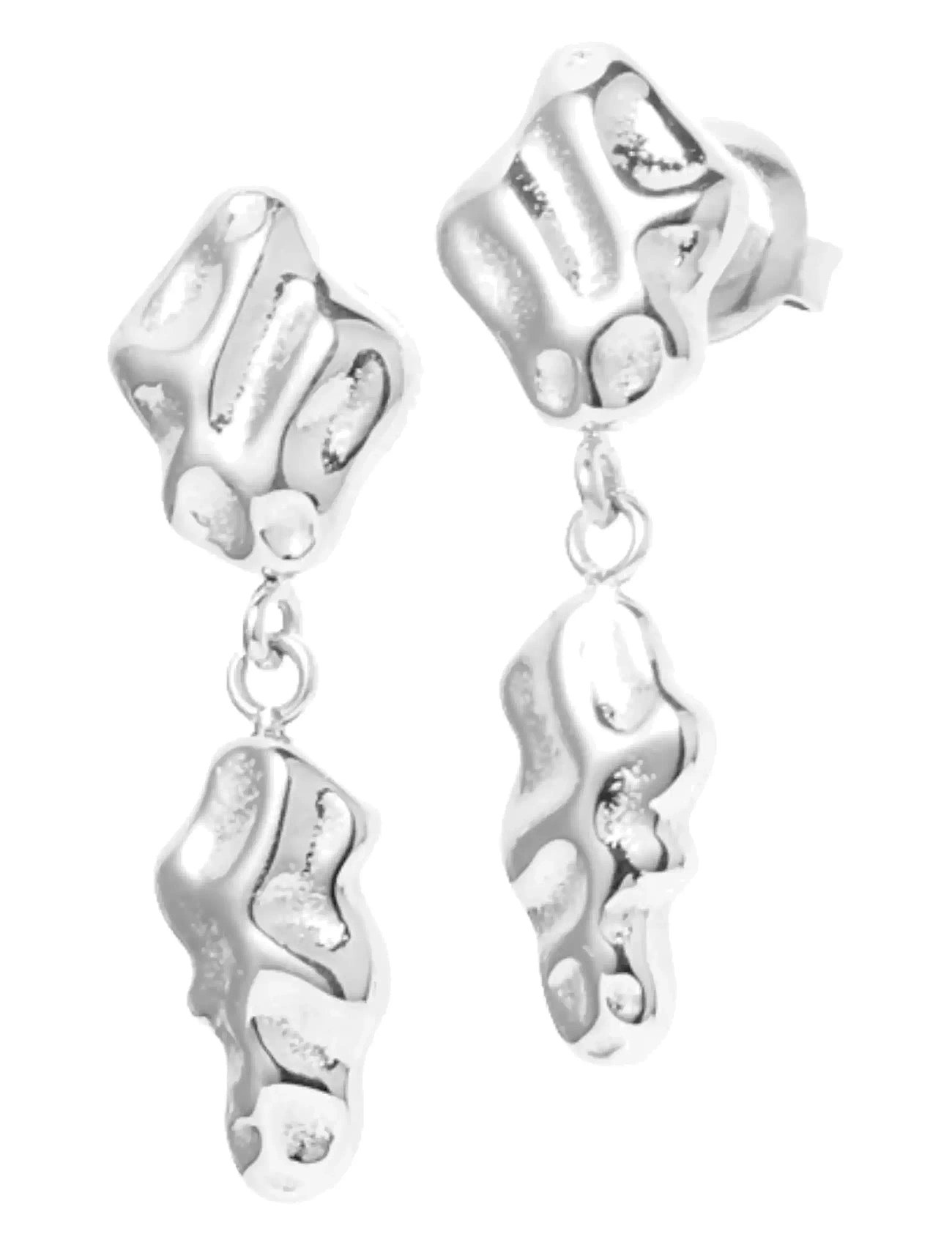 Sistie Aria - Earrings Steel, One Size, Silver, Øreringe > Øreringe Med Vedhæng, Dame
