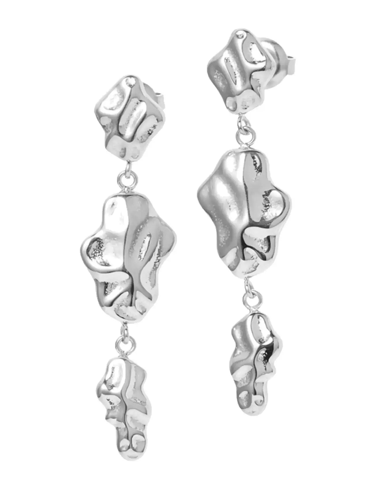 Sistie Aria - Earrings Steel, One Size, Silver, Øreringe > Øreringe Med Vedhæng, Dame