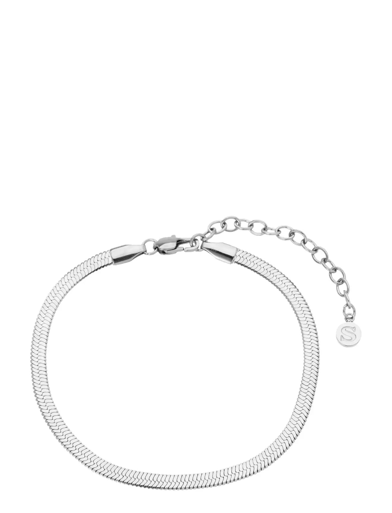 Sistie Snake - Bracelet Steel, One Size, Silver, Armbånd > Armringe, Dame