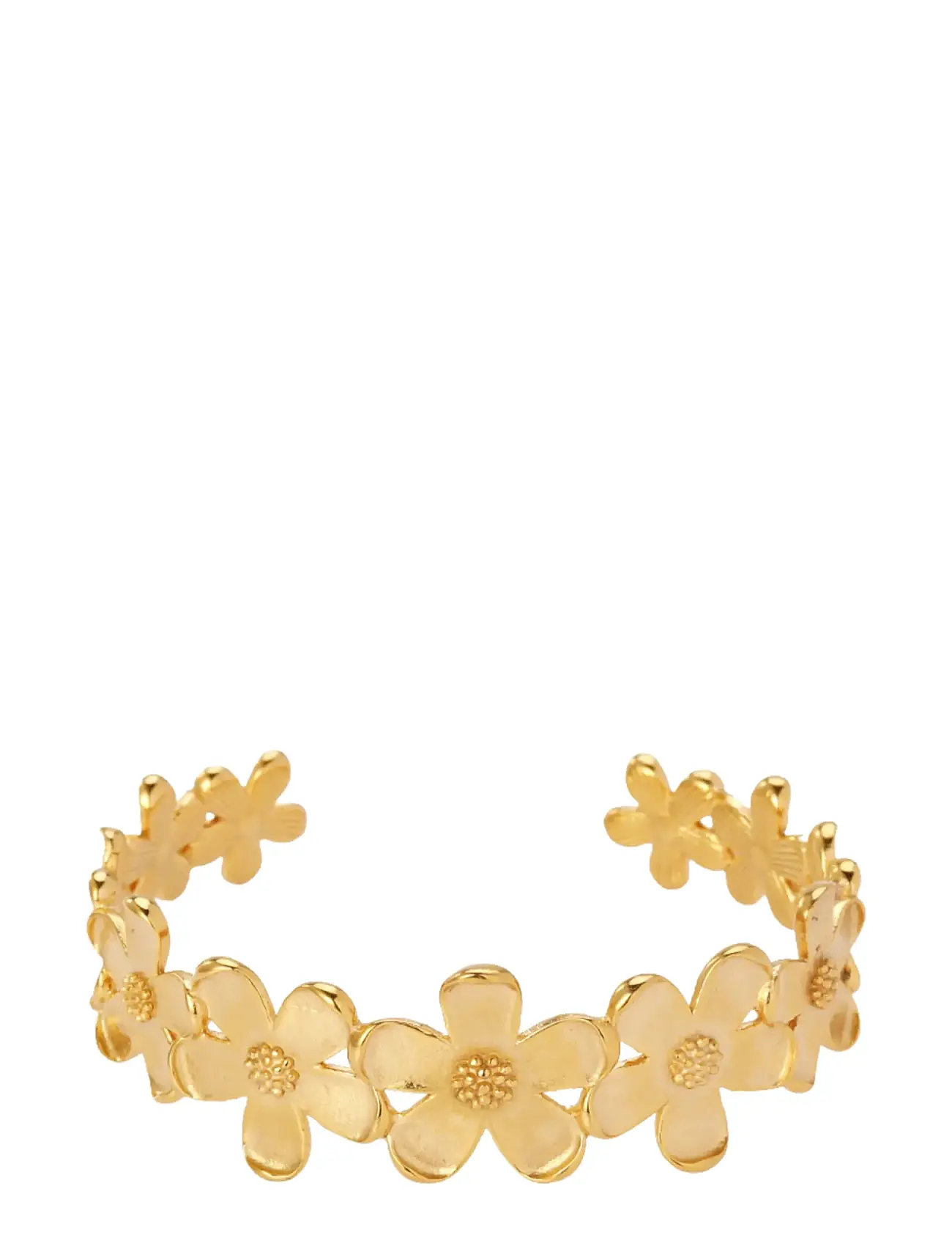 Sistie Camellia - Bracelet Gold-Plated, One Size, Gold, Armbånd > Armringe, Dame